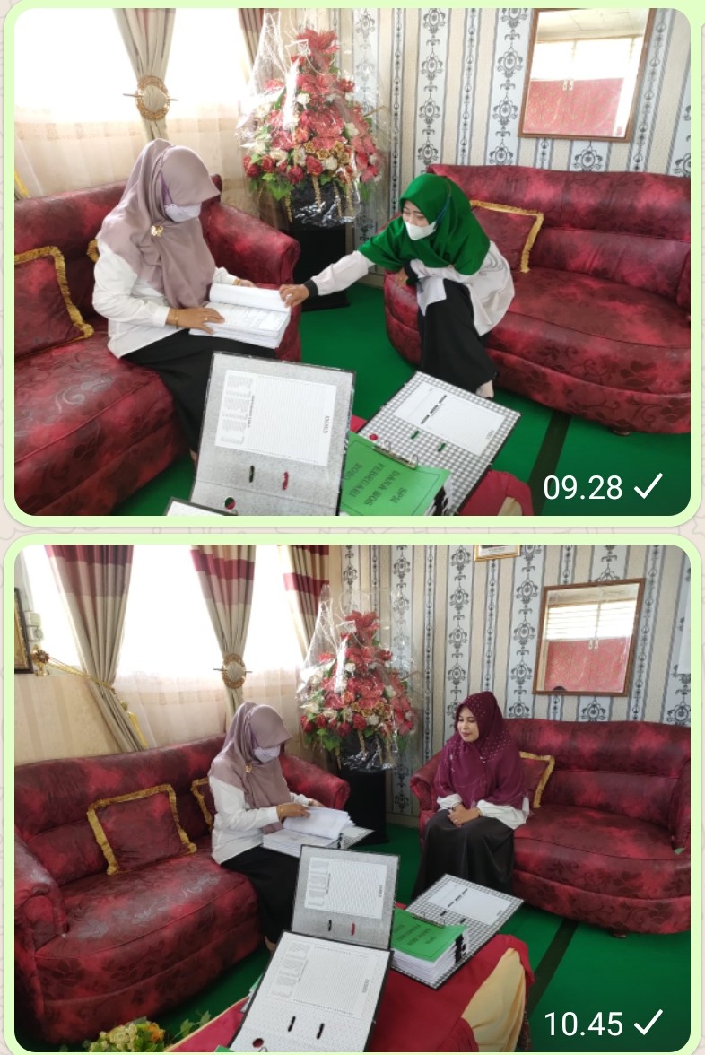 Kaur TU MAN ToliToli Melakukan Pembinaan Kompetensi Pada Dua JFU