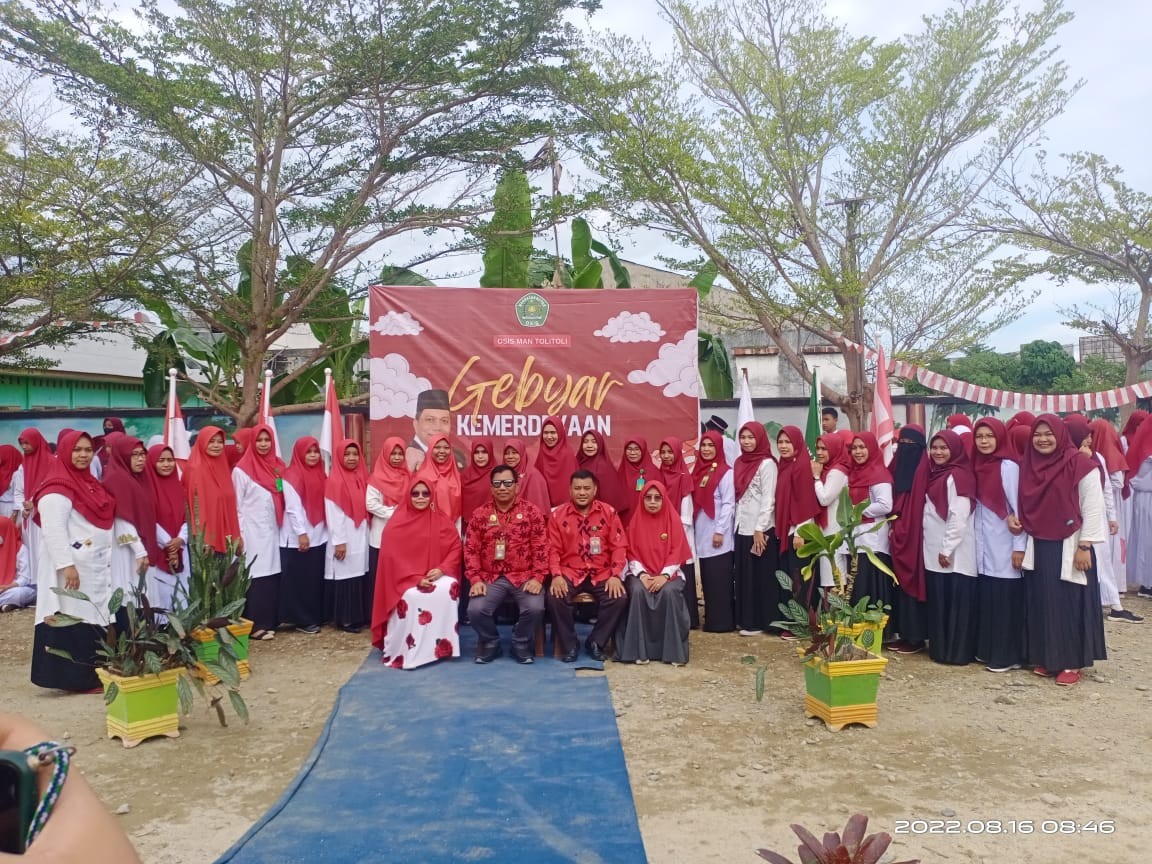 Memeriahkan HUT Ke-77 RI, MAN ToliToli Gelar  Lomba
