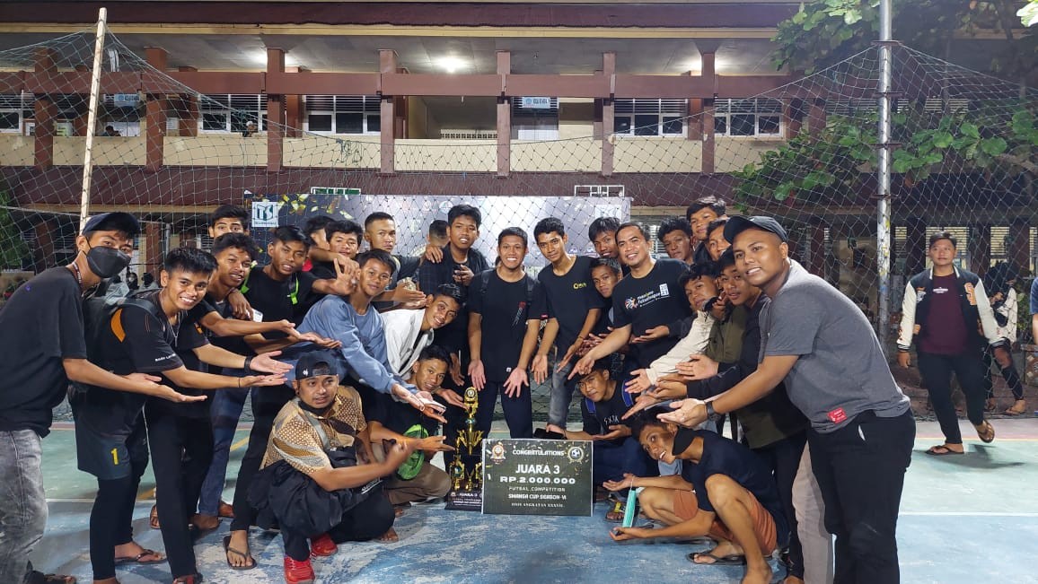 Man Tolitoli  Juara 3  Lomba Futsal Competition SMANSA CUP Season-VI 