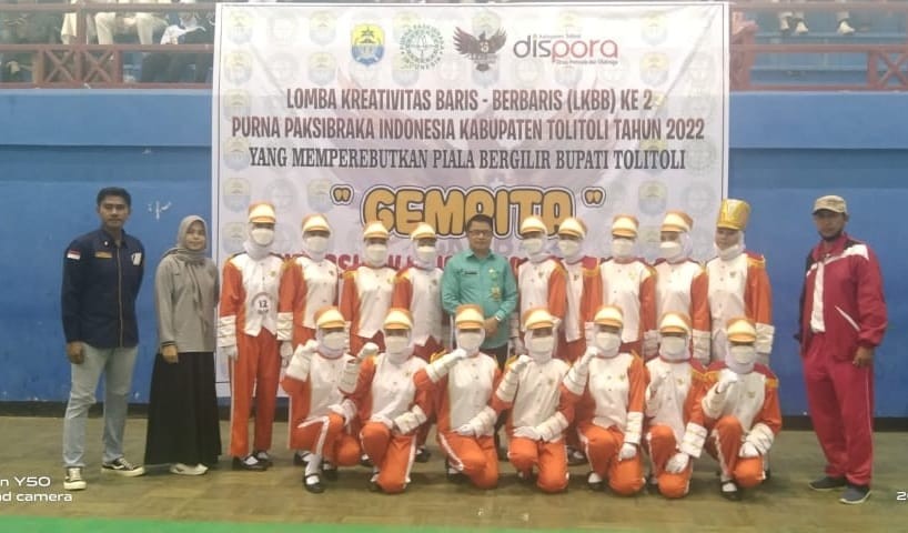 Siswa MAN Tolitoli  Meraih Juara 2 Dalam  Lomba Kreasi Baris Berbaris Tingkat Kabupaten 