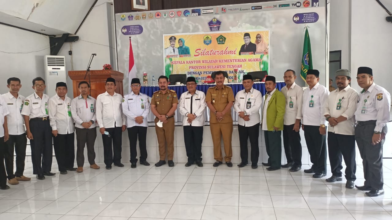 Kepala Madrasah hadiri silaturahmi Kakanwil kemenag Sulteng dengan Bupati Tolitoli