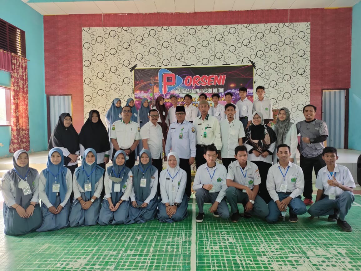 Mengasa Potensi,Tumbuhkan  Kreatifitas Siswa, MAN ToliToli Lomba antar Kelas