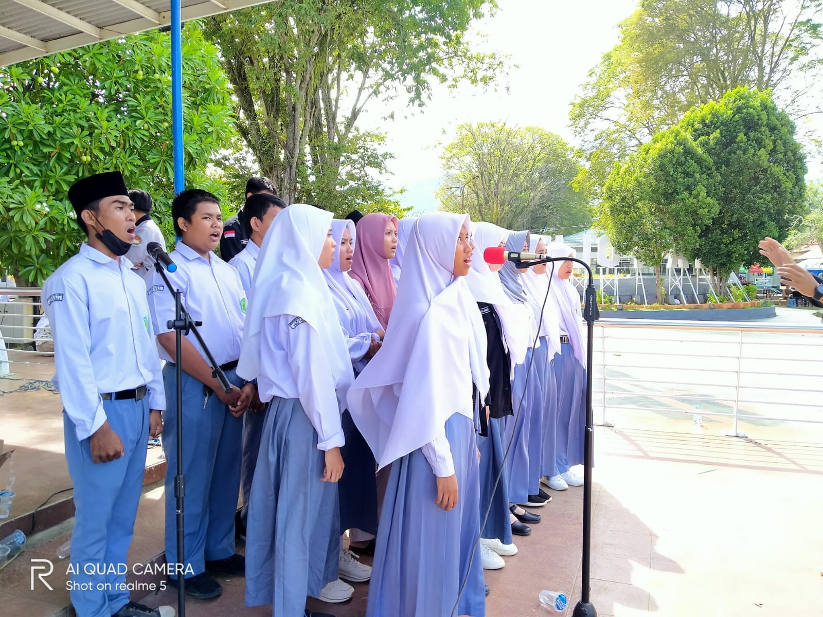 Pemantapan Pasukan Pengibar Bendera HAB Ke 77 Kementerian Agama 