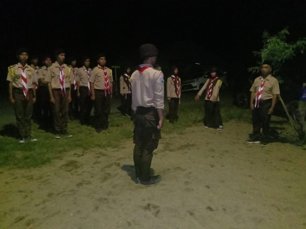 Upacara Pembukaan  Pengambilan TKU  Bantara Bagi Penegak Gudep Sultan Hasanuddin  Berlangsung Sakral