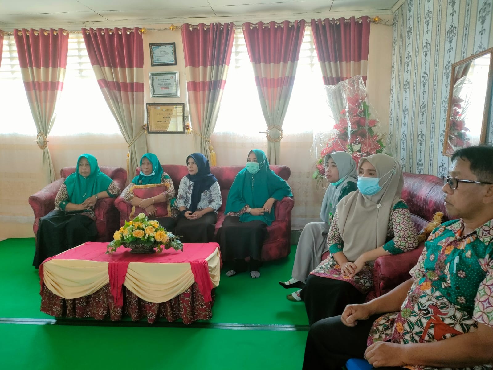 Usai Acara Akreditasi, Kaur TU Gelar Rapat Bersama  JFU MAN Tolitoli