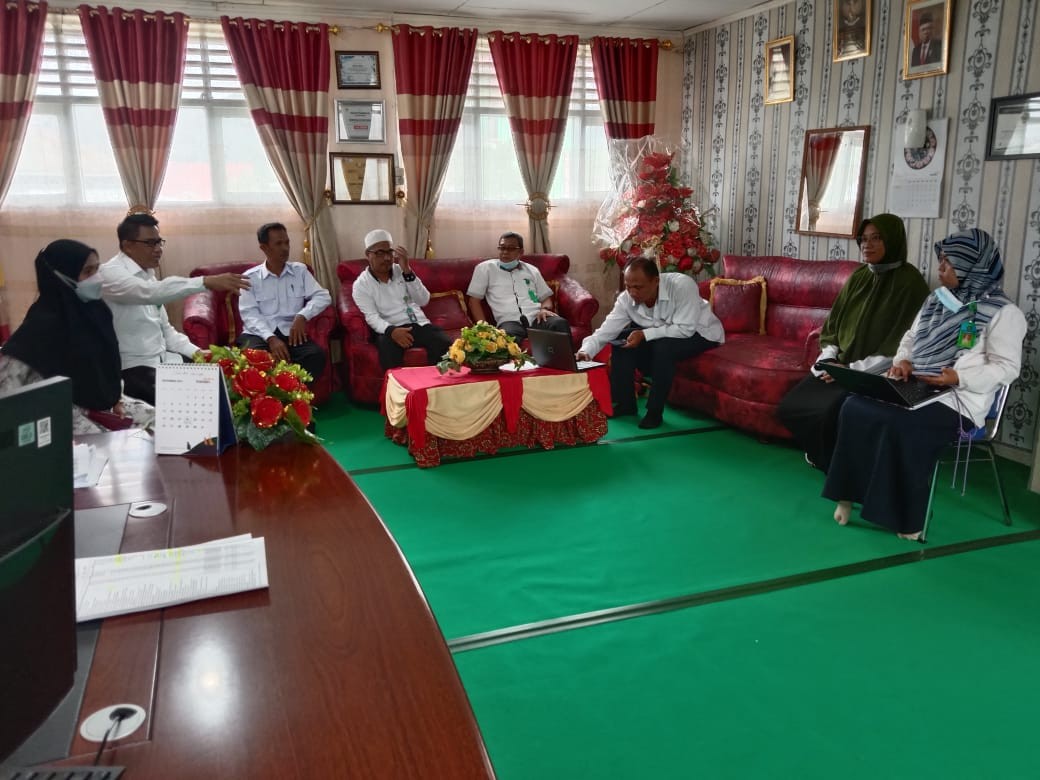 Rapat Pengarahan tentang pelaksanaan MGMP Mapel MTK