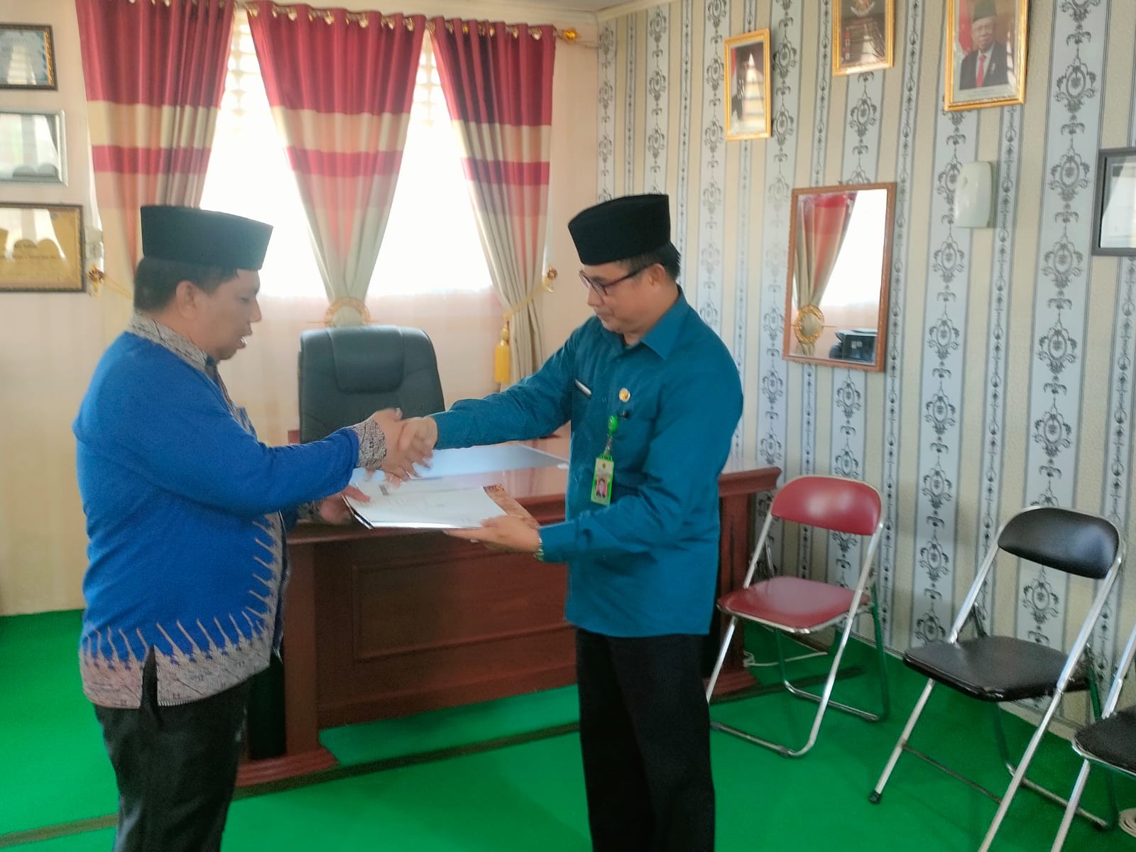 Serah terima jabatan Kamad Pada MAN Tolitoli