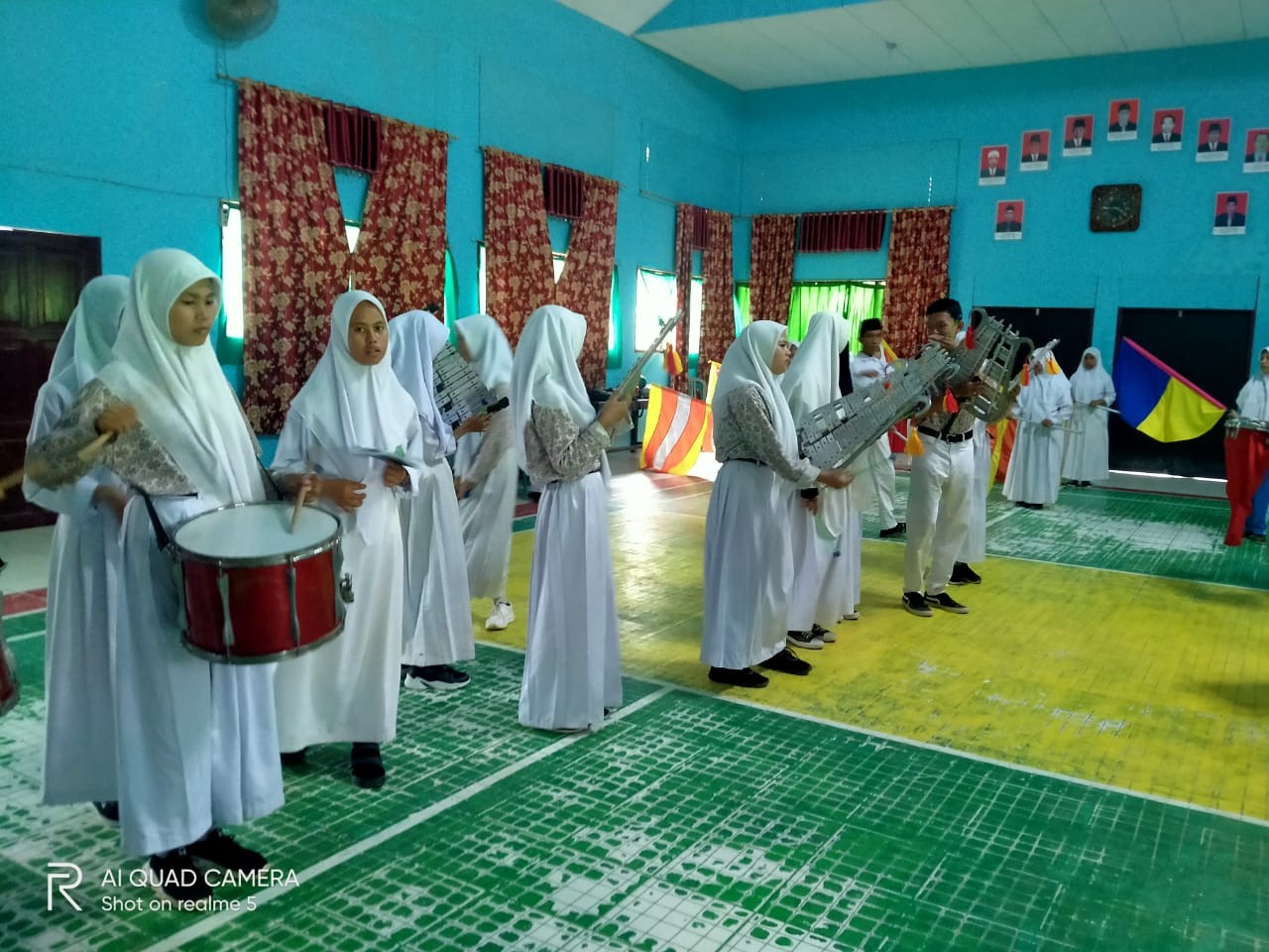  Siswa Pemain Drum band Man Tolitoli Jalani Latihan Persiapan HUT Daerah