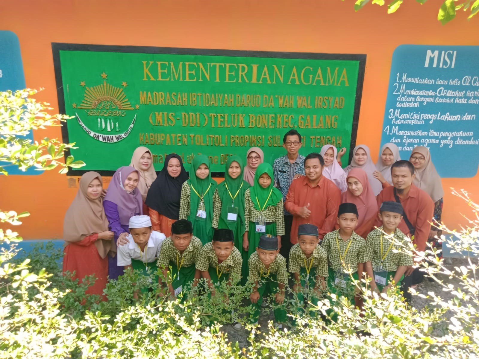 Hari ke Empat Ujian Marasah, Kamad MIN 1 Tolitoli monitoring pelaksanaan UM  di Dua Madrasah Anggota KKM