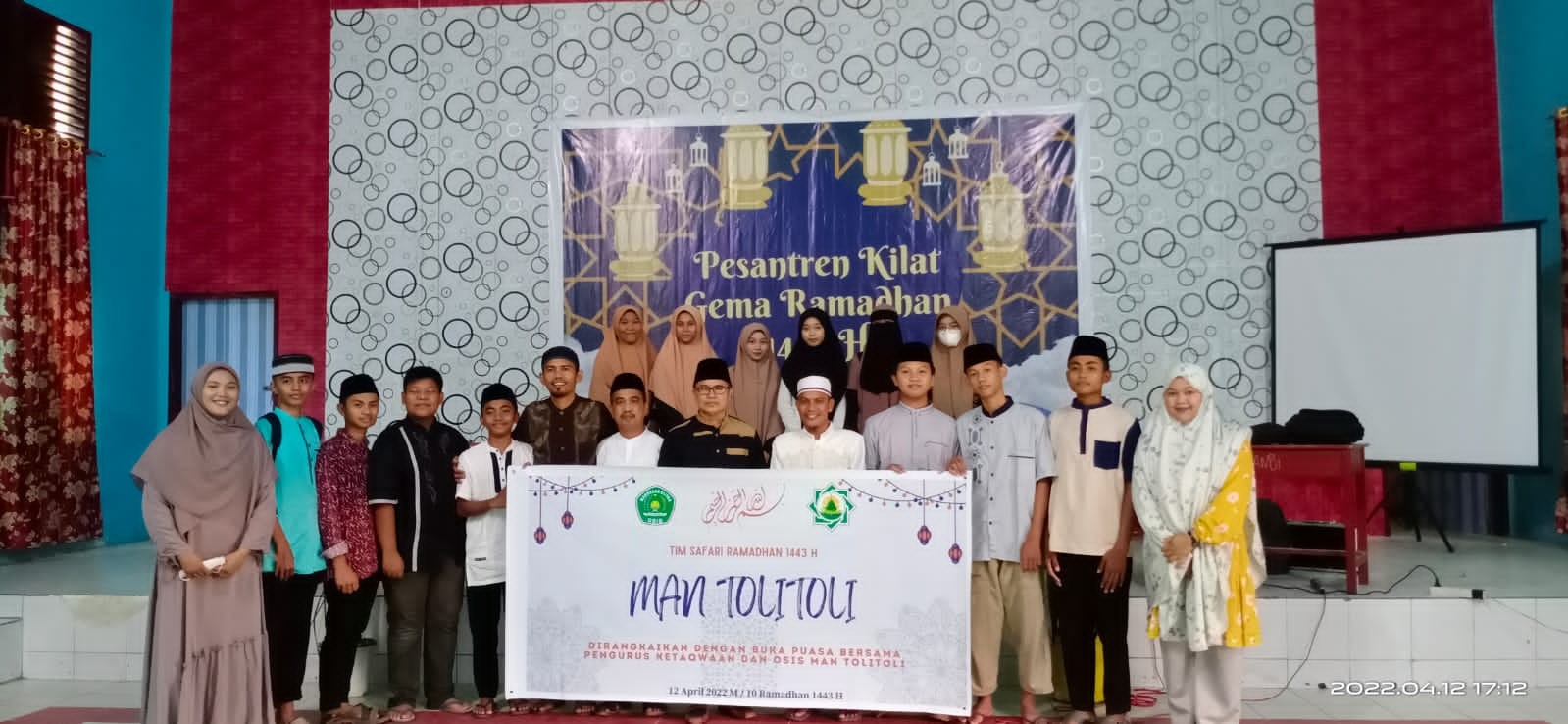 Gema Ramadhan Kamad Membuka Kegiatan  pesantren kilat dan melepaskan TIM safari Ramadhan 1443 H