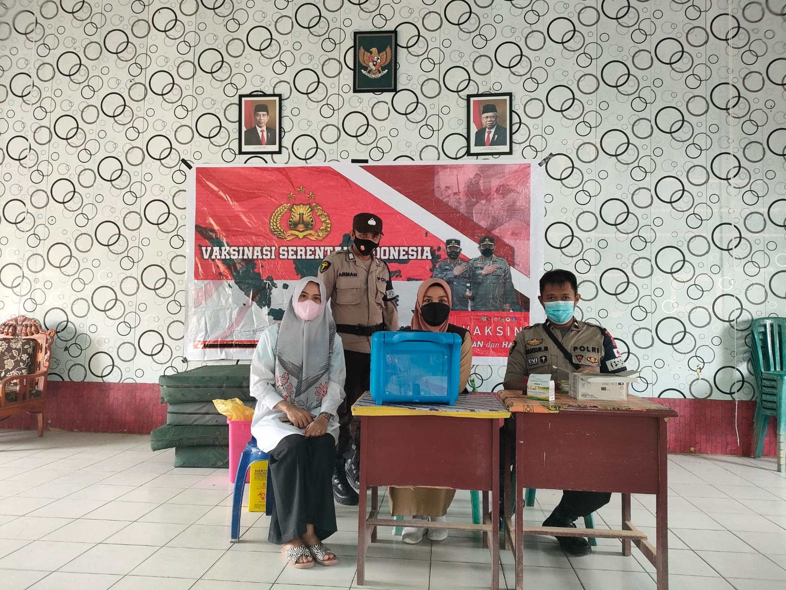 Vaksinasi Serentak Tahap Dua Pada Siswa  MAN Tolitoli dan Umum