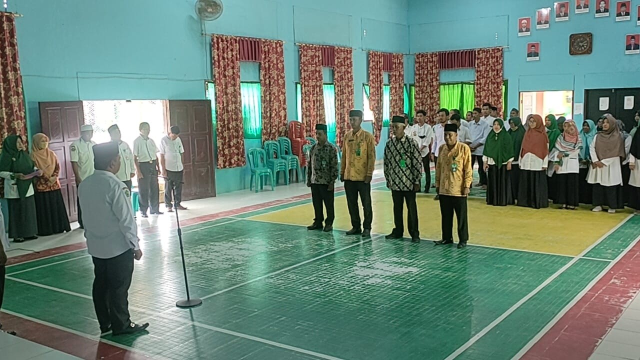 Kepala Man Tolitoli Lantik Empat Wakil kepala Madrasah