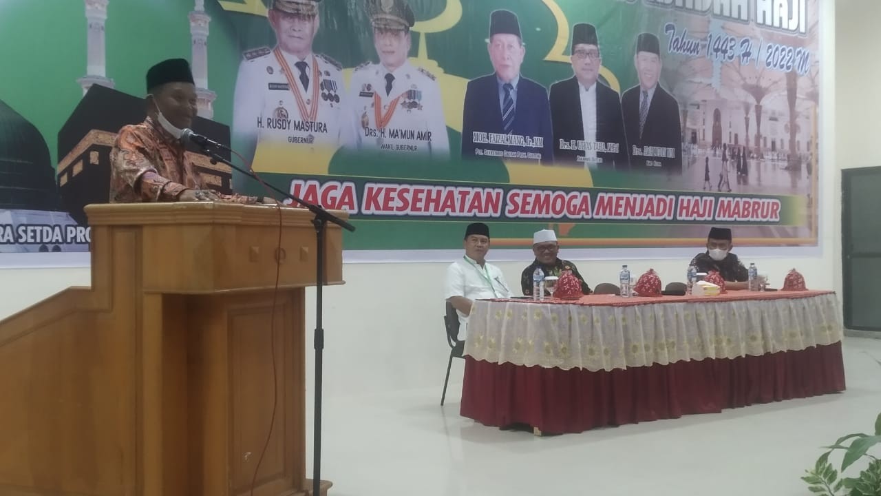  Gubernur Minta Jemaah Haji Mendoakan Sulteng