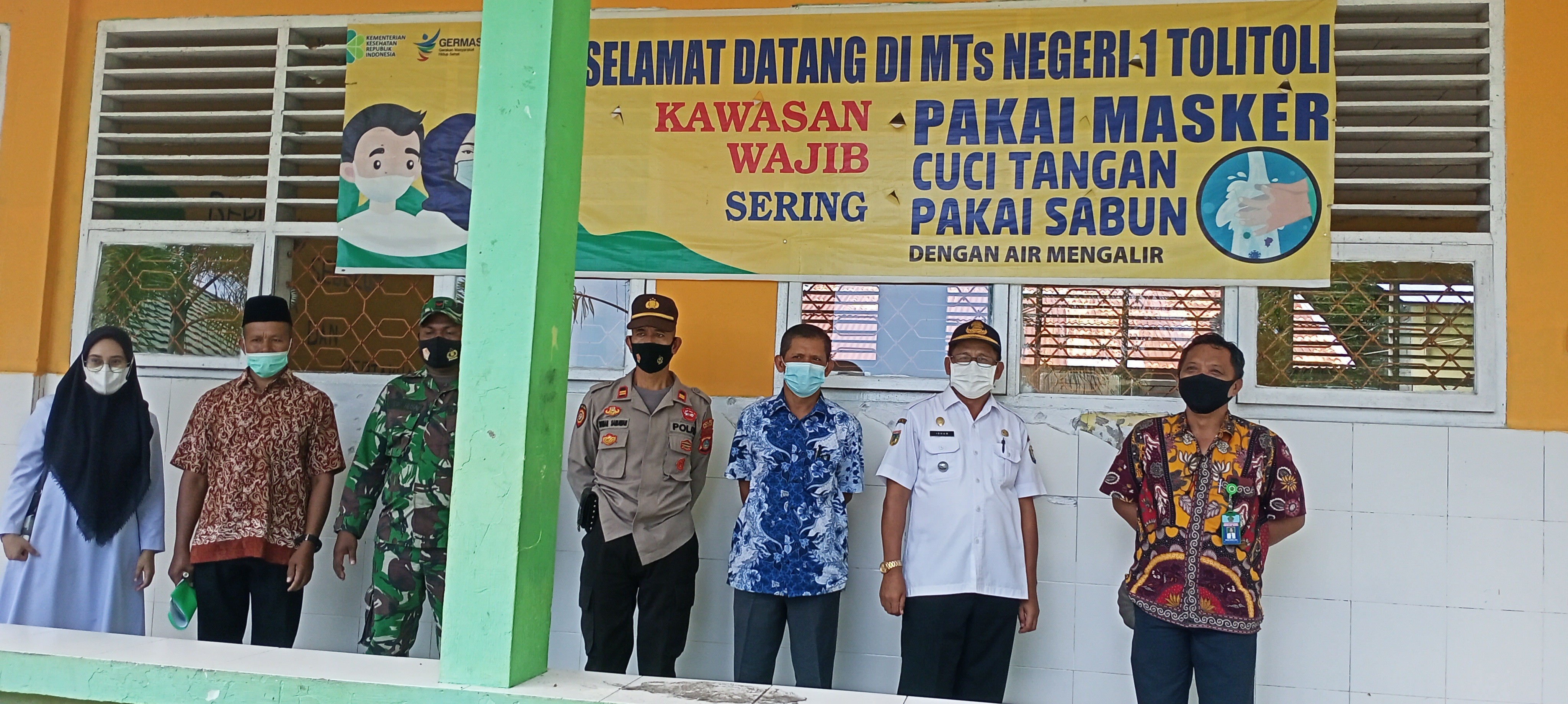 Sidak Pelaksanaan Tatap Muka Terbatas, Satgas Covid Ajak Selalu Terapkan 5 M