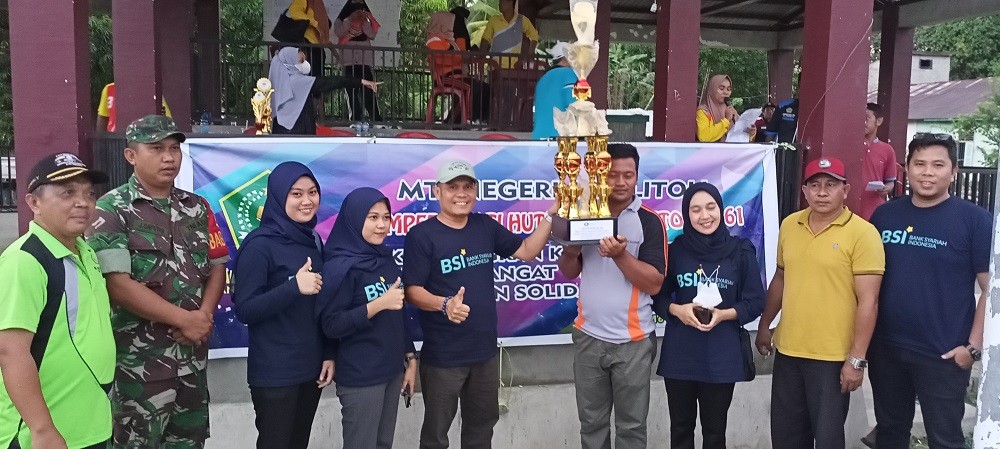 Salmin Yahyar Tutup Kegiatan Porseni Antar Madrasah Induk KKM MTs N 1 Tolitoli