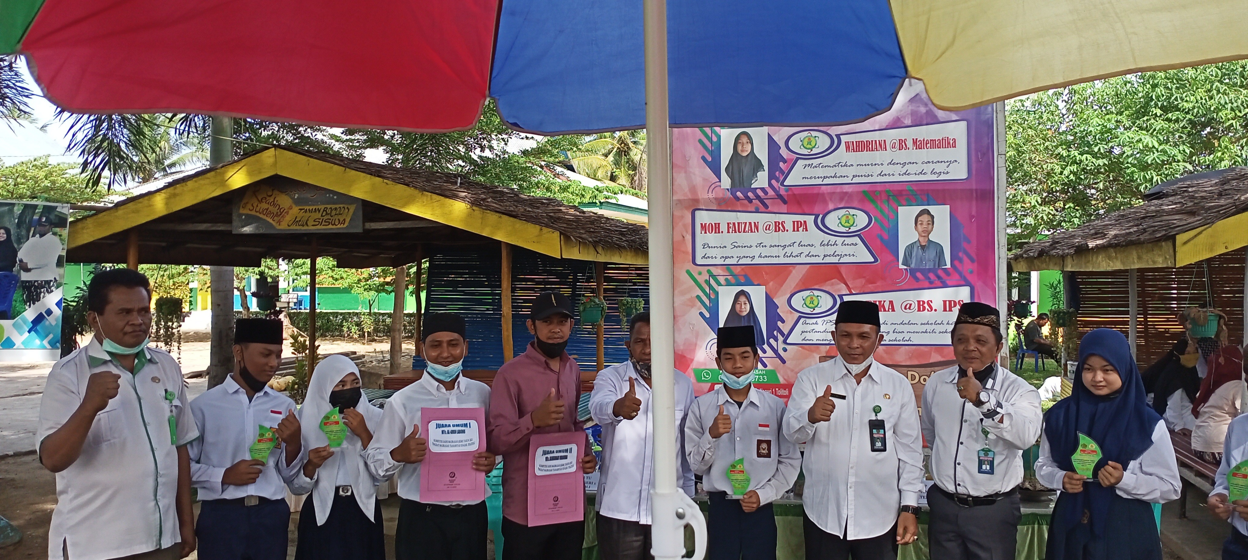 Buka Kegiatan KSM Zona MTsN 1 Tolitoli, Plt Kakanwil Kemenag Sulteng Beri Motivasi Kepada Peserta 
