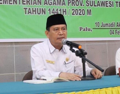 ASN Kemenag Sulteng Bekerja dari Rumah, Ini Pesan Kakanwil