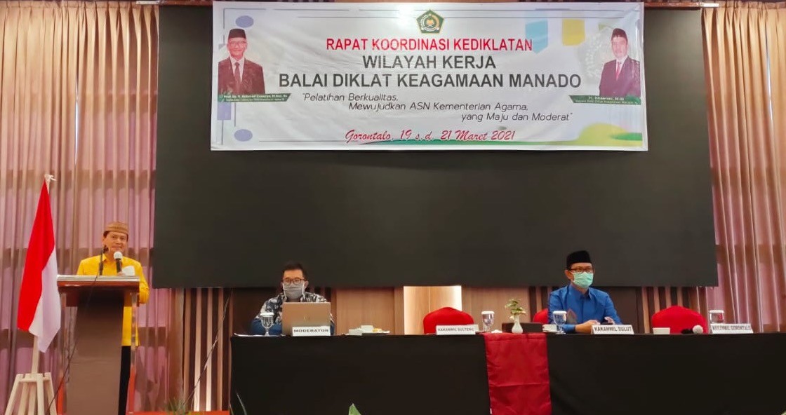 Rakor Diklat, Kakanwil Ungkap Permasalahan Sulteng