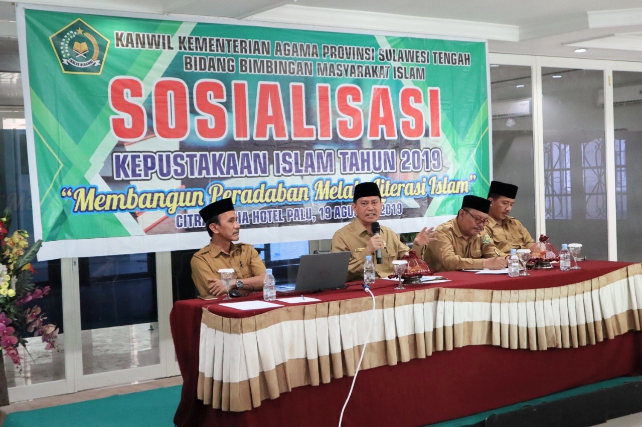 Kemenag Sulteng laksanakan Sosialisasi Kepustakaan Islam