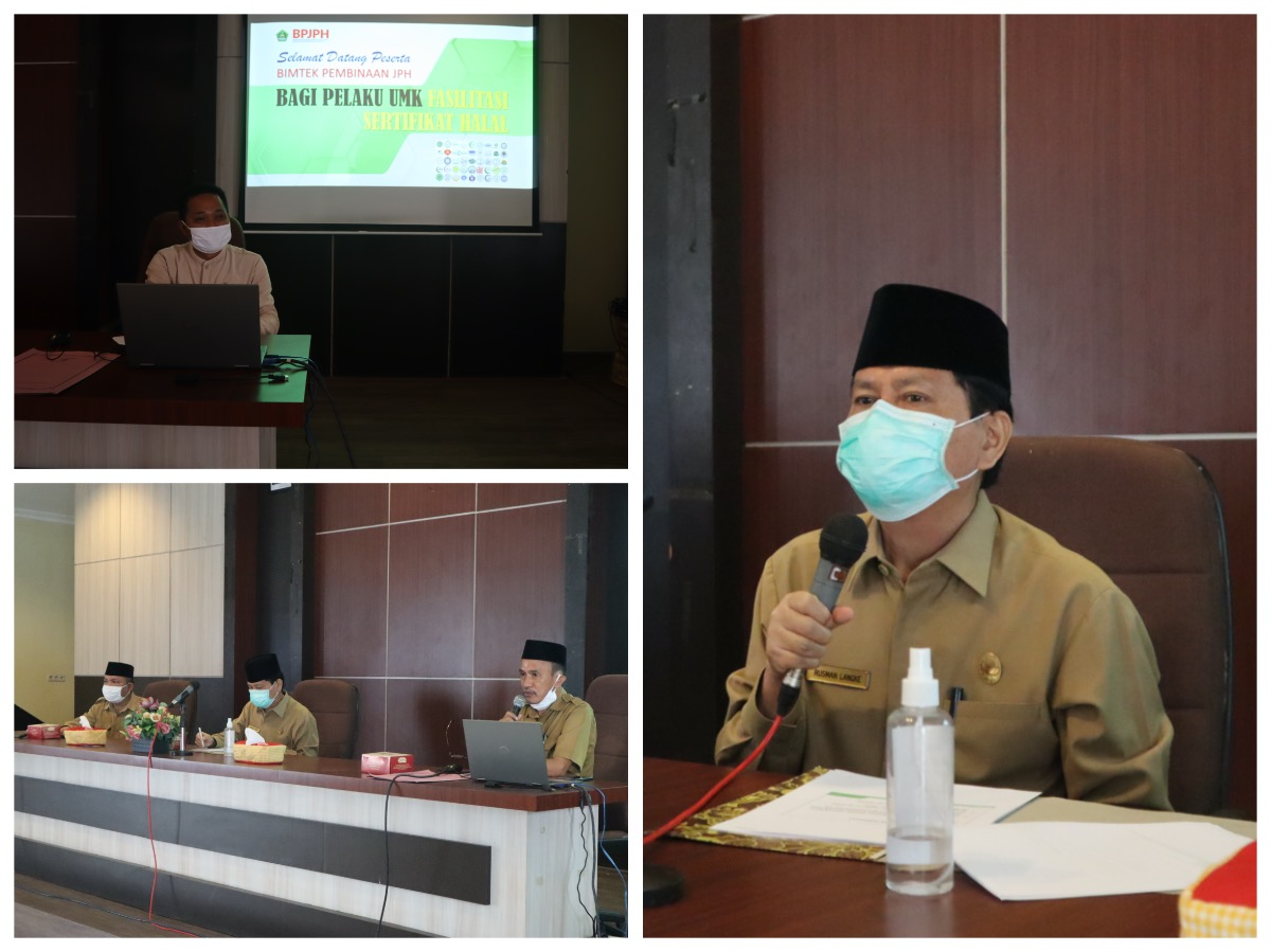 50 Pelaku UMK di Pasigala Ikuti Bimtek Fasilitasi Sertifikat Halal