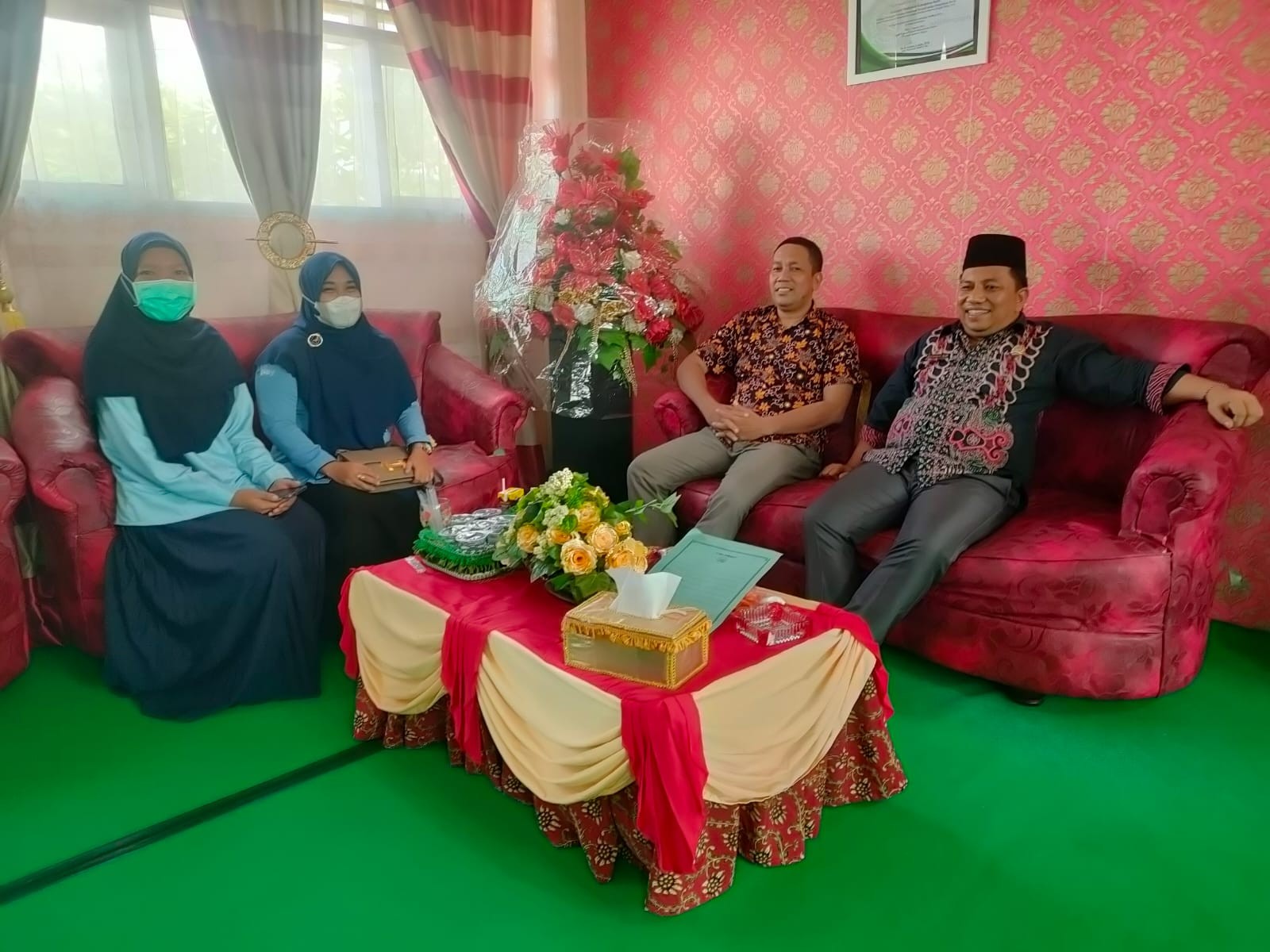 Kepala MAN Tolitoli Menerima Kunjungan LPP RRI Tolitoli