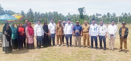 KakanKemenag Tolitoli Tinjau Lokasi Persiapan Pembangunan  MAN 2 Tolitoli di Kecamatan Dondo.