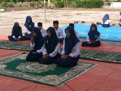 Semarakkan Maulid Nabi SAW 1444 H, Osim MTs N 1 Tolitoli Laksanakan Lomba Asmaul Husna