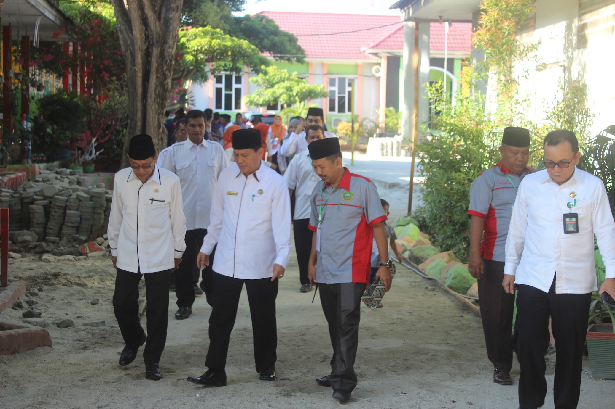 80 Persen Bangunan Rusak Akibat Gempa, MTsN 2 Kota Palu tetap laksanakan UAMBN-BK