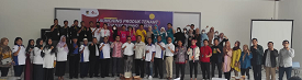 Kamad MAN 2 Kota Palu Plus Keterampilan Hadiri Launching Produk Tenant Maleo Techno Center Disperindag Tahun 2022