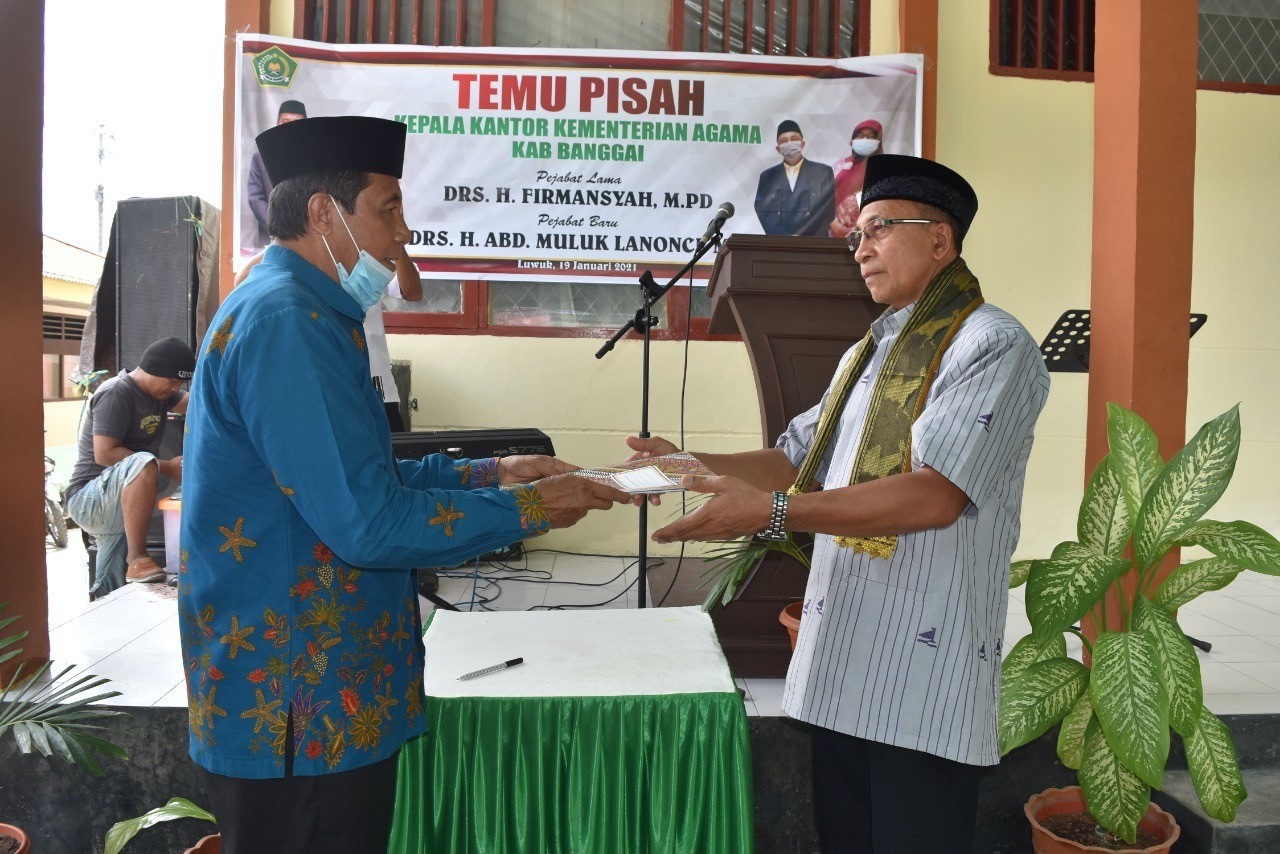 Kemenag Kab. Banggai Laksanakan Pisah Sambut Kepala Kemenag