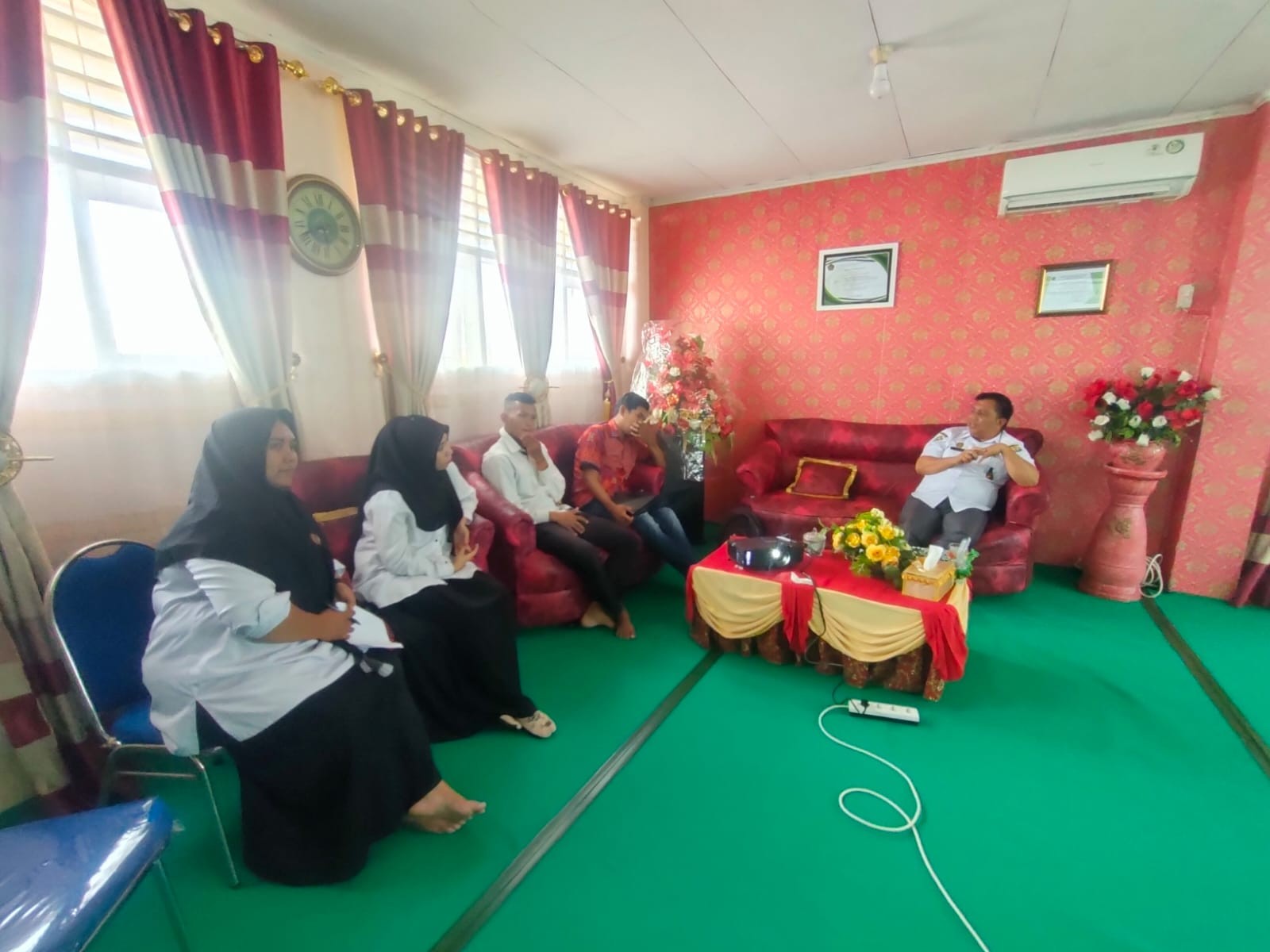 Kepala MAN Tolitoli Bahas Program goDigital bersama Tim Humas