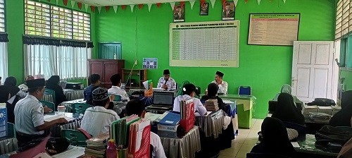 Kamad MTs Negeri 1 Tolitoli Laksanakan rapat Perdana 