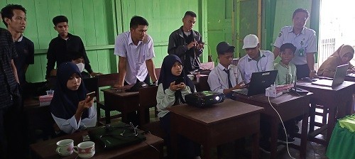 Madrasah Sewilayah KKM MTs Negeri  1 Tolitoli Siap Sukseskan Ujian Madrasah dengan Berbasis Android Semi Online