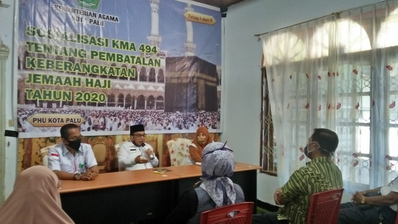 Hari ke-2 Sosialisasi KMA No. 494, Kankemenag Palu Gelar Sosialisasi di Dua KUA 