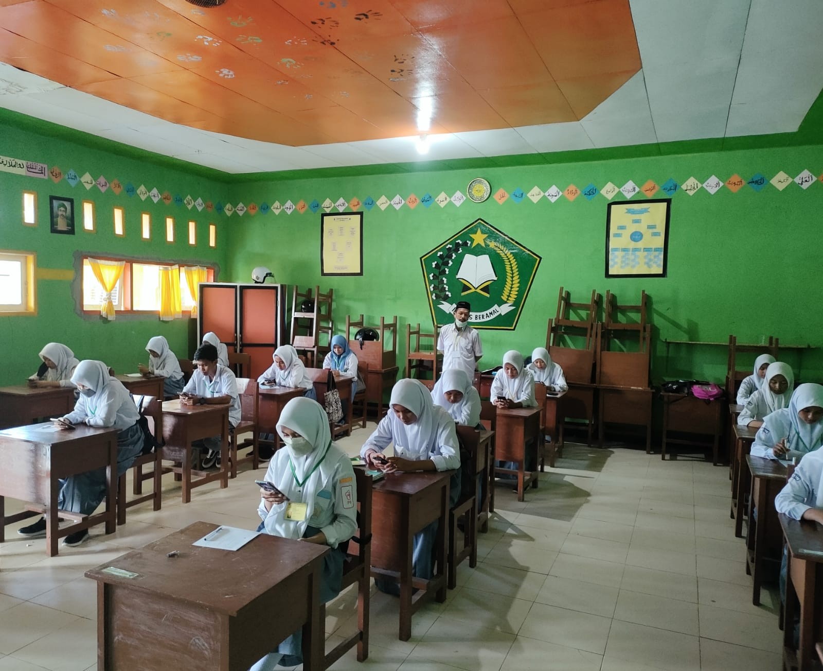 Pelaksanaan Hari Kedua Ujian Pada Man Tolitoli