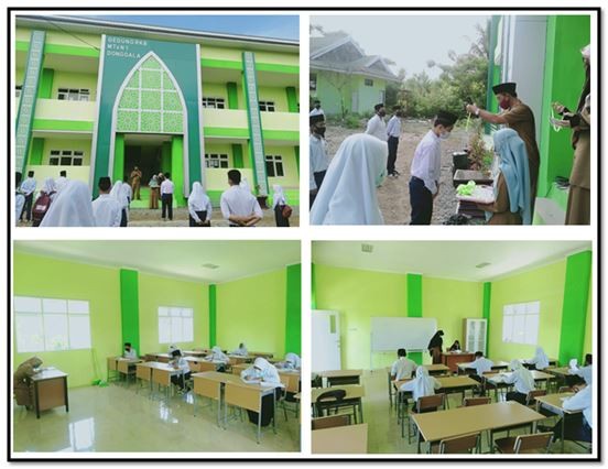 MTsN 1 Donggala Laksanakan UM 2020/2021