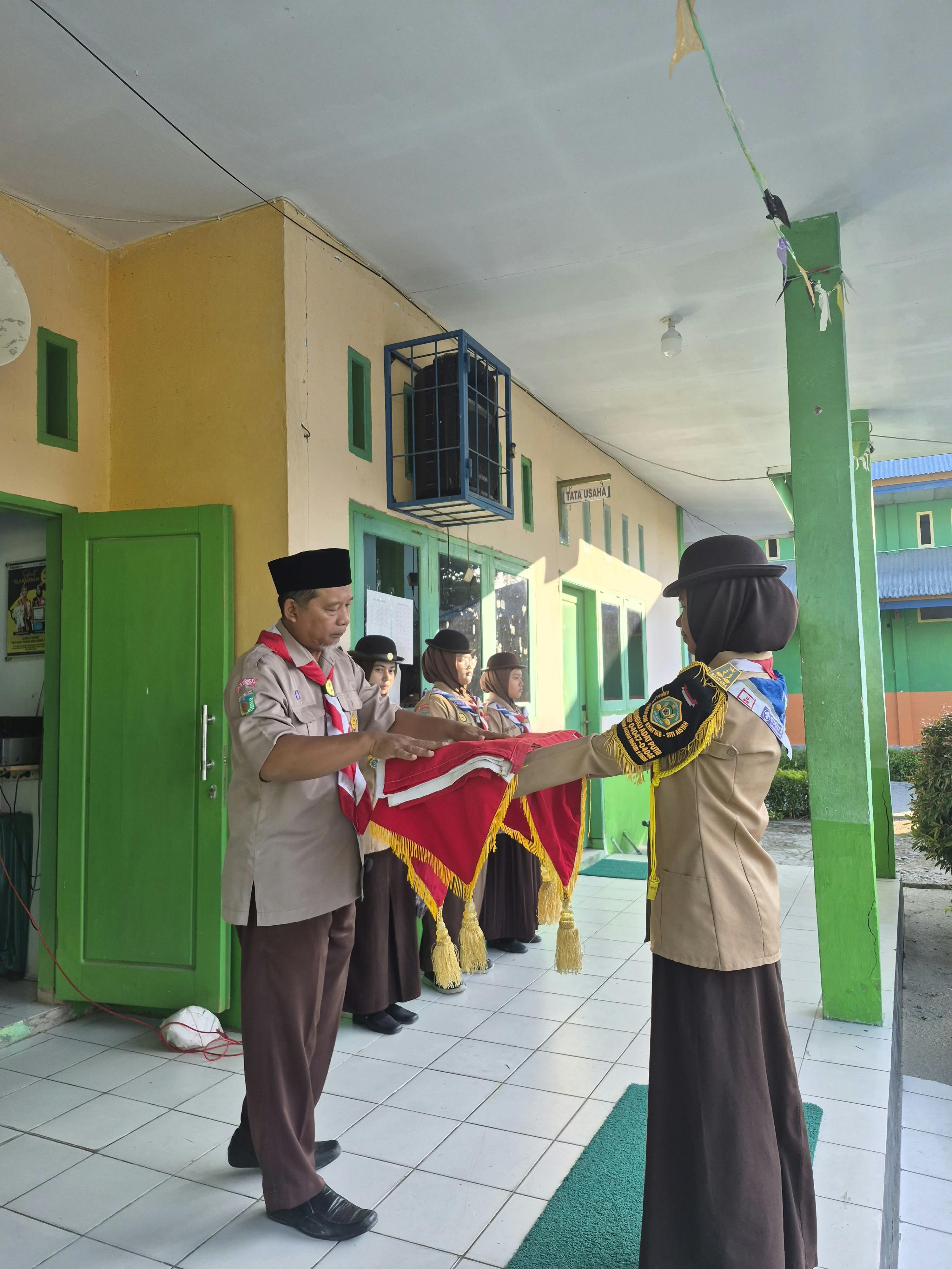 Memperingati hari pramuka yang ke 65